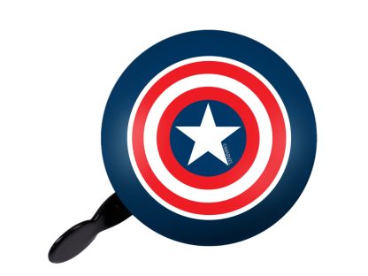Seven - Avengers Captain America - Vintage ringeklokke - Blå/rød -  Str. Ø80 mm