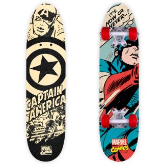 Seven - Avengers - Skateboard - Sort/rød