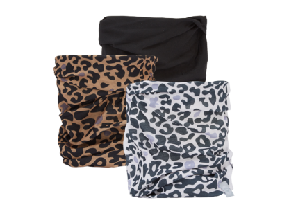 OXC - Halsedisse - 3 stk. pakke - Polyester - One size - Leopard