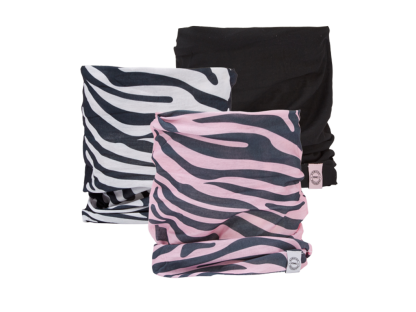 OXC - Halsedisse - 3 stk. pakke - Polyester - One size - Zebra