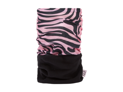OXC - Halsedisse - 1 stk. pakke - Polyester med Fleece - One size - Pink Zebra Snug