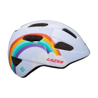 Lazer Pnut KinetiCore - Cykelhjelm barn - Str. 46-52 cm - Rainbow