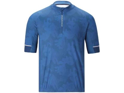 Endurance Jens - Cykel/MTB T shirt - Kort ærme - Blå/Print - S