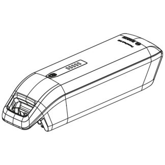 Bosch Smart System - Batteri til stelrør - Powerpack 545 Wh frame battery