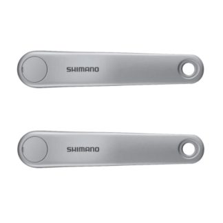 Shimano Steps - Pedalarms sæt til FC-E5000 - 175 mm - Firkant fit - Sølv