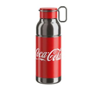 Elite Mia Coca-Cola - Drikkeflaske - 650ml - Sølv/Rød