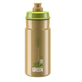 Elite Jet Green - Drikkedunk - 550ml - 100% Biologisk nedbrydelig - Brun/grøn