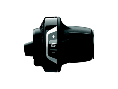 Shimano SL-RV400 - Revo skiftegreb til 6 udvendige gear - Med geardisplay