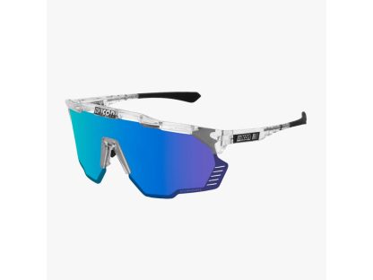 Scicon Aeroshade Kunken - Cykelbrille - Multimirror Blue / Crystal Gloss