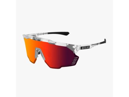 Scicon Aeroshade Kunken - Cykelbrille - Multimirror Red / Crystal Gloss