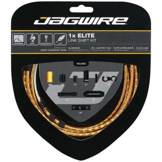 Jagwire Elite Link Gearkabelsæt til Road/MTB - Guld