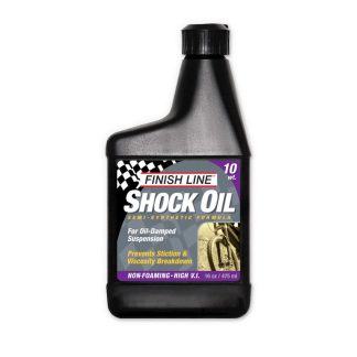 Finish Line Shock Oil - Gaffelolie - 10wt - 475 ml