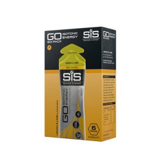 SIS GO - Isotonic energy gel - Citron & Lime - 1 kasse á 6 stk.