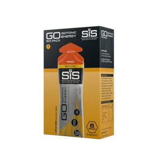 SIS GO - Isotonic energy gel - Appelsin - 1 kasse á 6 stk.