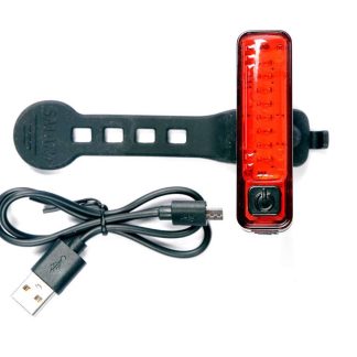 Smart Acrux - Baglygte LED - USB opladelig - 3 lysfunktioner