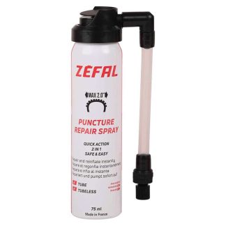 Zefal Repair Spray - Lappevæske - Til slange & Tubeless 75 ml